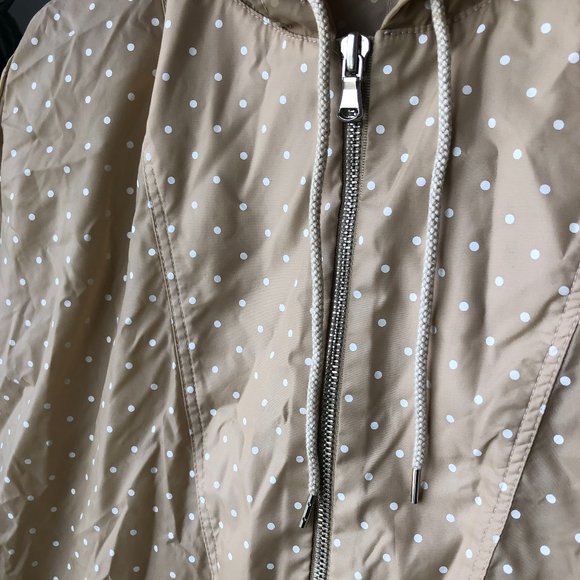 Tan and White Polka Dot Rain Cover - Picture 3 of 5